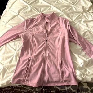 Lululemon define light pink zip sweatshirt . Only worn a few times
